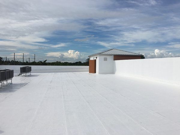 flat roof