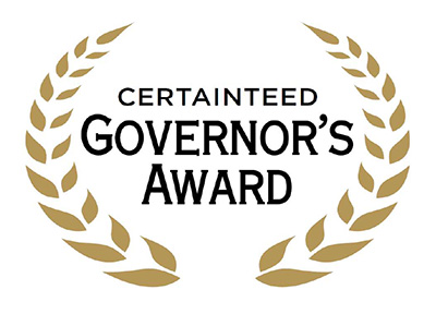 Certainteed Governor's Award