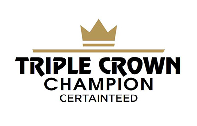 Certainteed Triple Crown Champion Award